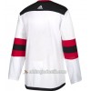 Män Ishockey New Jersey Devils Tröja Blank Adidas Vit Authentic